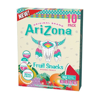 AriZona Fruit Snacks Mixed Fruit - 10pk