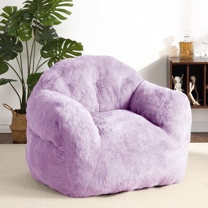 Bean Bag Chair with Filler, Cozy Beanbag Couch for Adult & Kids, Floor Sofa for Gaming, Reading & Lounging - 1 of 4