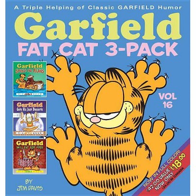 Garfield Fat Cat 3-Pack #16 - by  Jim Davis (Paperback)
