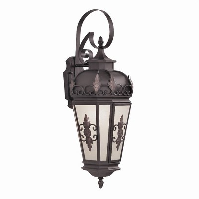 Livex Lighting Berkshire 1 - Light Wall Light in  Bronze
