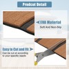 Unique Bargains EVA Faux Teak Decking Sheet Mat Self-Adhesive for Boat Car Flooring 94.49"x35.43" - 4 of 4