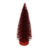 Vickerman Glitter Oval Pine Artificial Christmas Tree Set of 3 - 3 of 3