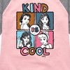 Girls' - Disney - Kind Is Cool Shirt Tail Raglan Graphic T-shirt - 2 of 3