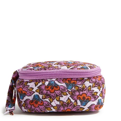 Vera Bradley Women s Outlet Cotton Mini Zip Case Scaevola Fan Target