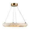 Artcraft Lighting Camila 1 - Light Chandelier in  Brushed Brass - 3 of 4