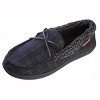 Men's Slippers Moccasin Plush Lined House Shoes Fuzzy Furry - 2 of 4