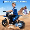 24V Electric Dirt Bike, Up to 13.67Mile/h Long-Range, Ride on Motorcycle with Rear Wheel Suspension, 12 Miles Range, Birthday & Xmas Gifts - 3 of 4