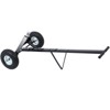 Naysaye Wagons Trailer Dolly Pneumatic Tires Tongue Weight Capacity for Garage and Outdoor Use, Black, 47.6"*25.6"*15.6" - 2 of 4