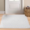 VECELO Front Door Mat Welcome Mat, Absorbent Muddy Kitchen Rugs, Non-Slip Rubber Backing Doormat - 4 of 4
