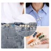 Unique Bargains Metal Decorative DIY Women's Clothing Dress Pearl Sewing Brooch Pins 20 Pcs - 4 of 4
