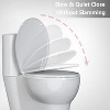 Whizmax Toilet Seat,Toilet Seat with Quick-Release And Quick-Attach, Plastic Toilet Seat with Soft Close, Never Loosen - 4 of 4
