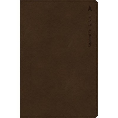 CSB Student Study Bible, Brown Leathertouch Indexed - by  Csb Bibles by Holman (Leather Bound)