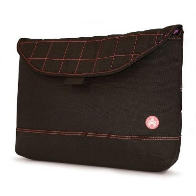 Mobile Edge Sumo Nylon Sleeve 15.6" screens Black w/Pink Stitching