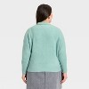 Women's Long Sleeve Heart Button Cardigan Sweater - A New Day™ - 2 of 3