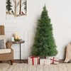 LuxenHome 5Ft Holiday Slim Artificial Pampas Grass Tree in Green - 2 of 4
