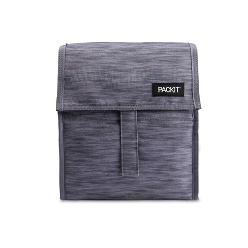 Packit Freezable Lunch Bag Charcoal Space Dye Target