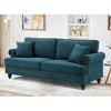 Modern Sofa, 82" Chenille Upholstered Couch, Loveseat Sofa, Sectional Love Seat Couch, Mid-Century Sofa For Living Room, Bedroom, Apartment, Office - 3 of 4