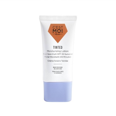 C'est Moi Tinted Moisturizing Lotion With Spf 30 - Honey - 1 Fl Oz : Target