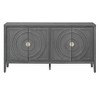 NicBex Elegant Buffet Cabinet with Storage Sideboard Cabinet with Circular Groove Design Round Metal Door Handle for Dining Room, Living Room - 3 of 4