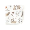 Hudson Baby Infant Girl Cotton Muslin Washcloths, Enchanted Forest, One Size - 3 of 4