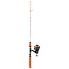 ProFISHiency: Pro 5'6 Micro High-VIS Spinning Combo, 5'6 Medium Light  Action 2pc Fiberglass Rod, Micro Spinning Reel w/ 5.2:1 Gear Ratio