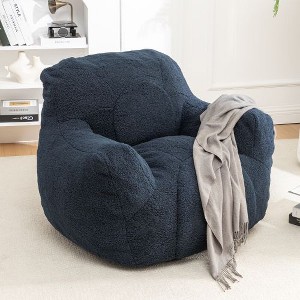CAVINAS Bean Bag Chair with Filler, Comfy Cozy BeanBag Chairs with Tufted Soft Stuffed Filling & Memory Foam - 1 of 4
