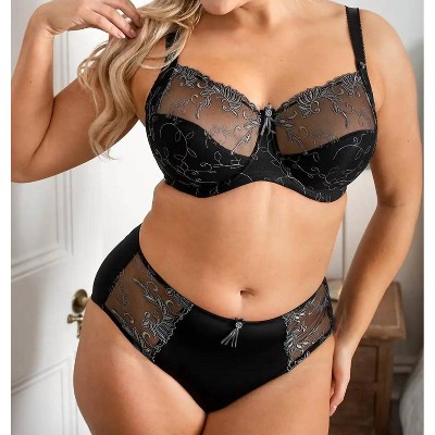 Women's Imogen Rose Embroidered Full Cup Bra - Pour Moi