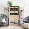Sorbus 11 Inch 6 Pack Collapsible Fabric Storage Bins with Clear Window - for Organizing Clothes, Toys, Books, Shelves, Closets & more - 2 of 4
