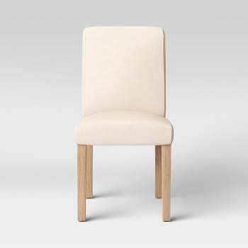 Graham Upholstered Parsons Dining Chair Linen - Threshold™