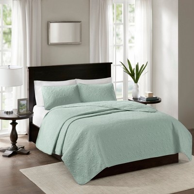Elegant Reversible Bedspread Set, Classic Stitch Pattern Rich Depth and Texture Bedding Set, All Season Home Textile fits Lux Bedroom Decor
