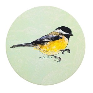 Coasterstone 4.25 In Birds Single Tile Coaster Sally Eckman Roberts Birds Coasters - 1 of 3