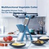 16 in 1 Multipurpose Food Prep Set - Space-Saving Vegetable Cutter with Containers & Blades - 2 of 4