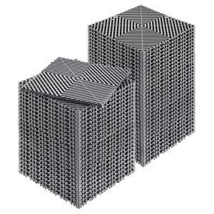 VEVOR Interlocking Drainage Mat, 12” x 12” Modular Interlocking Cushion, 55 Pcs Splicing Drainage Mats, Non-Slip Gray PP Drainage Floor Tile - 1 of 4