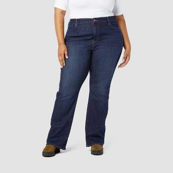 Agnes Orinda Women's Plus Size Mid-rise Curvy Skinny Stretch Denim Jean  Capri Light Blue 1x : Target