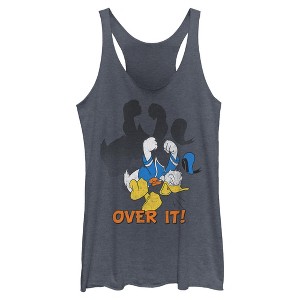 Womens Mickey & Friends Donald Duck Over It Racerback Tank - 1 of 4