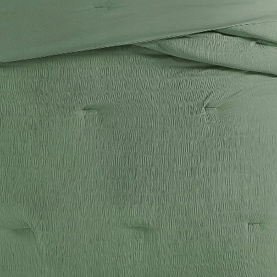 King Green Microfiber Down Alternative Bedding Set