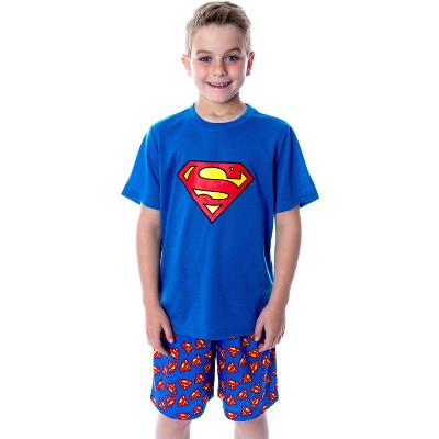 BOYS PYJAMAS SUPERMAN 2-7 YEARS SHORT