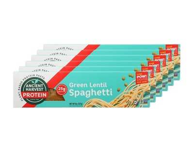 Ancient Harvest POW! Green Lentil Spaghetti - Case of 6/8 oz