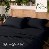 Ivy Union Microfiber Sheet Set - Breathable - Deep Pocket - 4 of 4