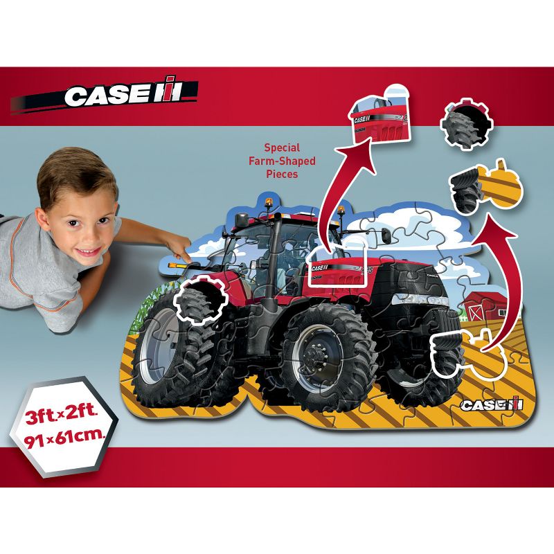 MasterPieces Case IH - Tractor 36 Piece Floor Jigsaw Puzzle for Kids, 4 of 7