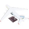 Antonov 124-100M Commercial Aircraft White with Blue and Yellow Stripes "Gemini 200" 1/200 Diecast Model Airplane by GeminiJets - 3 of 4