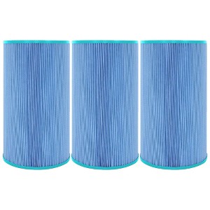 Hurricane 3 Pack HF4335-1M Elite Aseptic Spa Filter Cartridge for PRB35-IN, Unicel C-4335, Filbur FC2385, Series IV DFM, DFML, Waterway 35 in-Line - 1 of 4