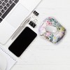 Insten Floral Mouse Pad with Wrist Support Rest, Ergonomic Support, Pain Relief Memory Foam, Non-Slip Rubber Base, Trapezoid S - 2 of 4