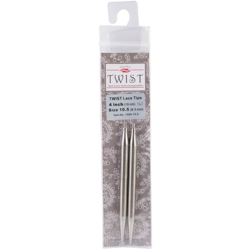 ChiaoGoo TWIST Red Lace Interchangeable Tips 4"-Size 10.5/6.5mm - image 1 of 1