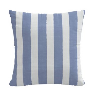 18" x 18" Outdoor Decorative Throw Pillow Brush Cabana - Skyline Furniture - 1 of 4