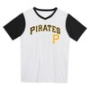 MLB Pittsburgh Pirates Boys' Pinstripe Pullover Jersey - 2 of 3