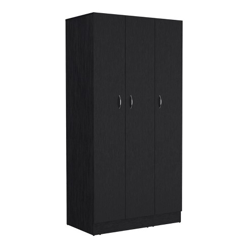 Depot E-Shop Wardrobe Armoire 71H" with 3-Doors and 2-Inner Drawers, 3 Doors - image 1 of 4