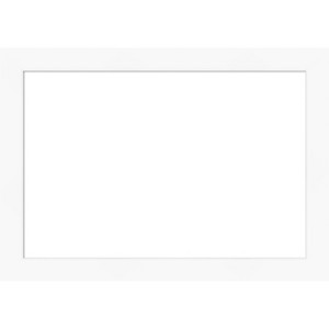 Amanti Art Cabinet White Framed Dry Erase Magnetic Board - 1 of 4
