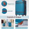 Hardshell Luggage Sets 3 Pieces,Lightweight Spinner Suitcase With Tsa Lock,Expandable Luggage Sets 20"+28" Luggages And Cosmetic Case-Cuddlewood - 3 of 4