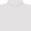 Black Bow Jewelry 0.9mm 14k Yellow Gold Classic Cable Chain Necklace - 2 of 4